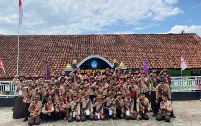 Tingkatkan Kualitas Kader, MI Cokroaminoto Beji Gelar Uji Lantik Caprada di SDN Pekandangan